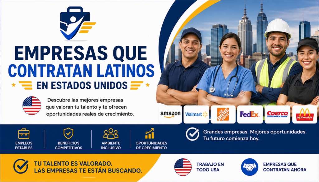 Empresas que Contratan Latinos en Estados Unidos